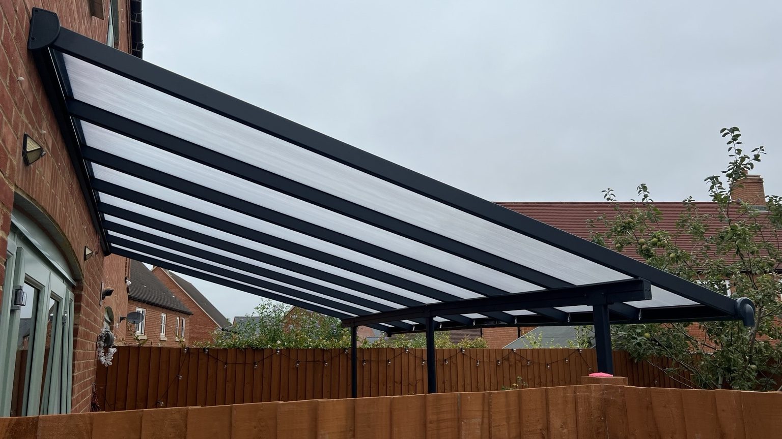 Contemporary garden canopy